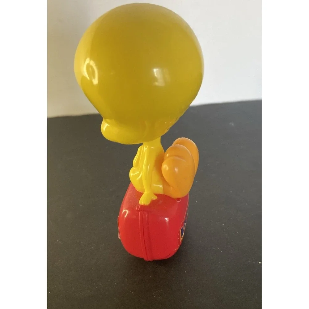 Vintage 1998 Warner Bros Tweety Bird Mini Bobblehead 5